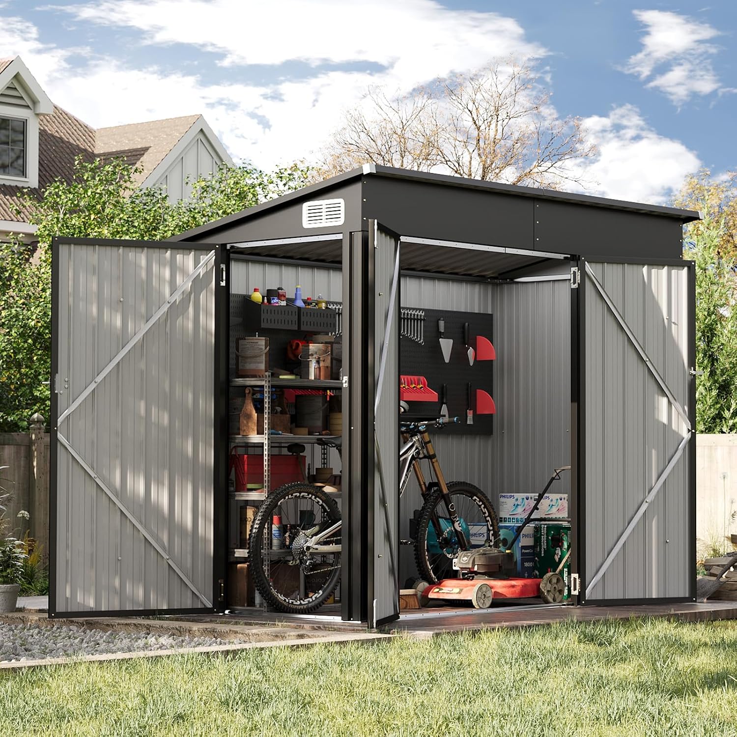6 x 4 Garden Tool Shed — image 8 of 12