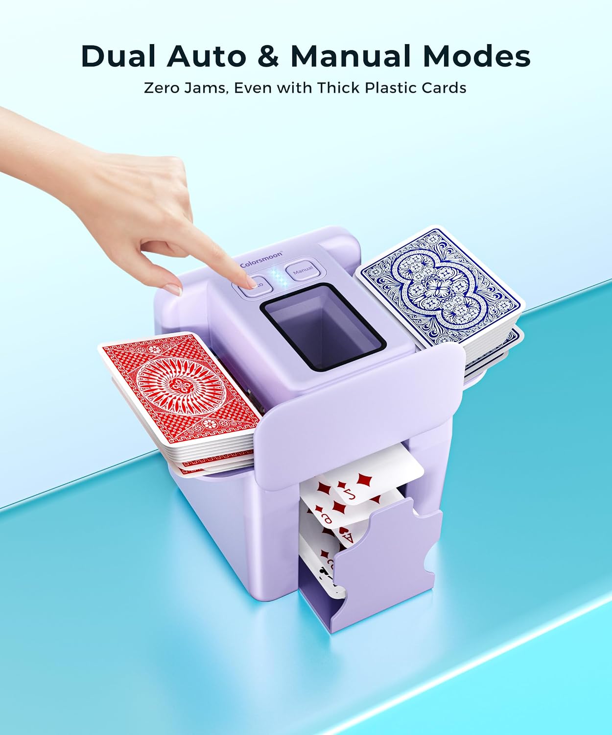 Automatic Card Shuffler - 4 Deck USB-C Rechargeable — image 3 of 7