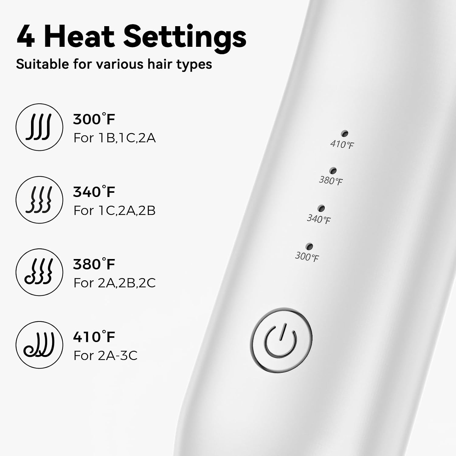 Cordless Curling Iron Brush, Rechargeable Travel Curling Iron with 200 Million Negative Ions, Portable Battery Curling Iron Brush, Cordless Heated Round Hair Curler Brush for Hair Styles — image 3 of 12
