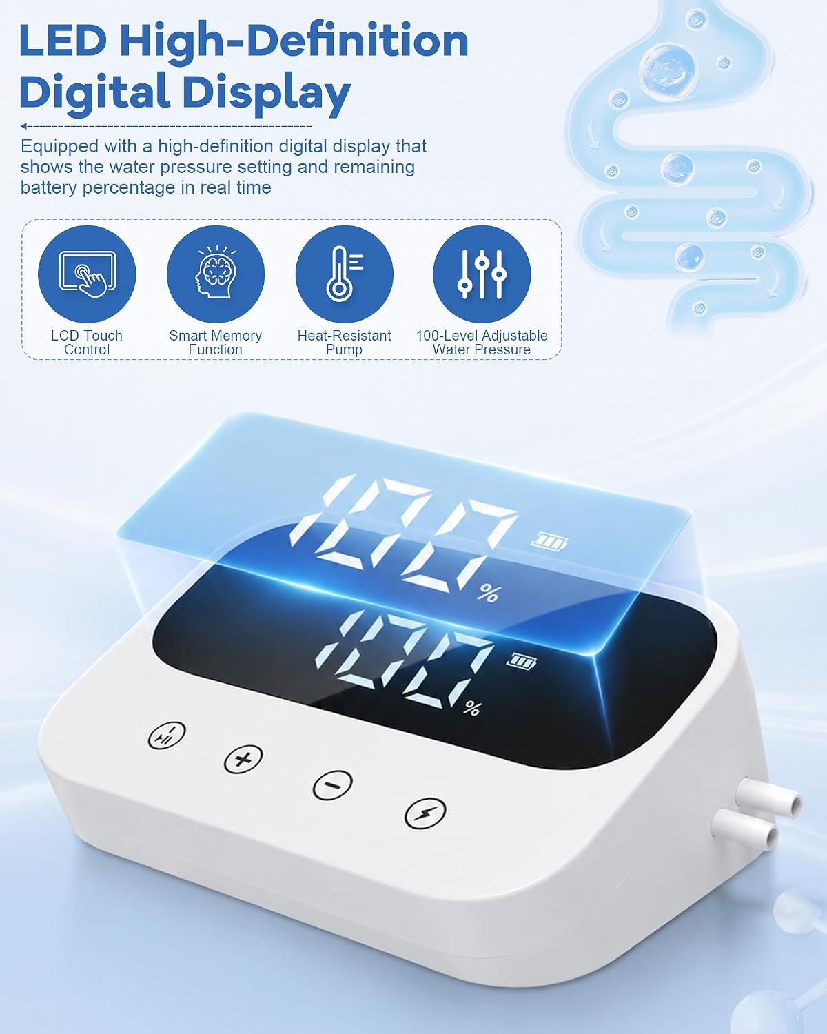 Electric Enema Kit, Rechargeable Cleansing System for Women and Men at Home — image 2 of 9