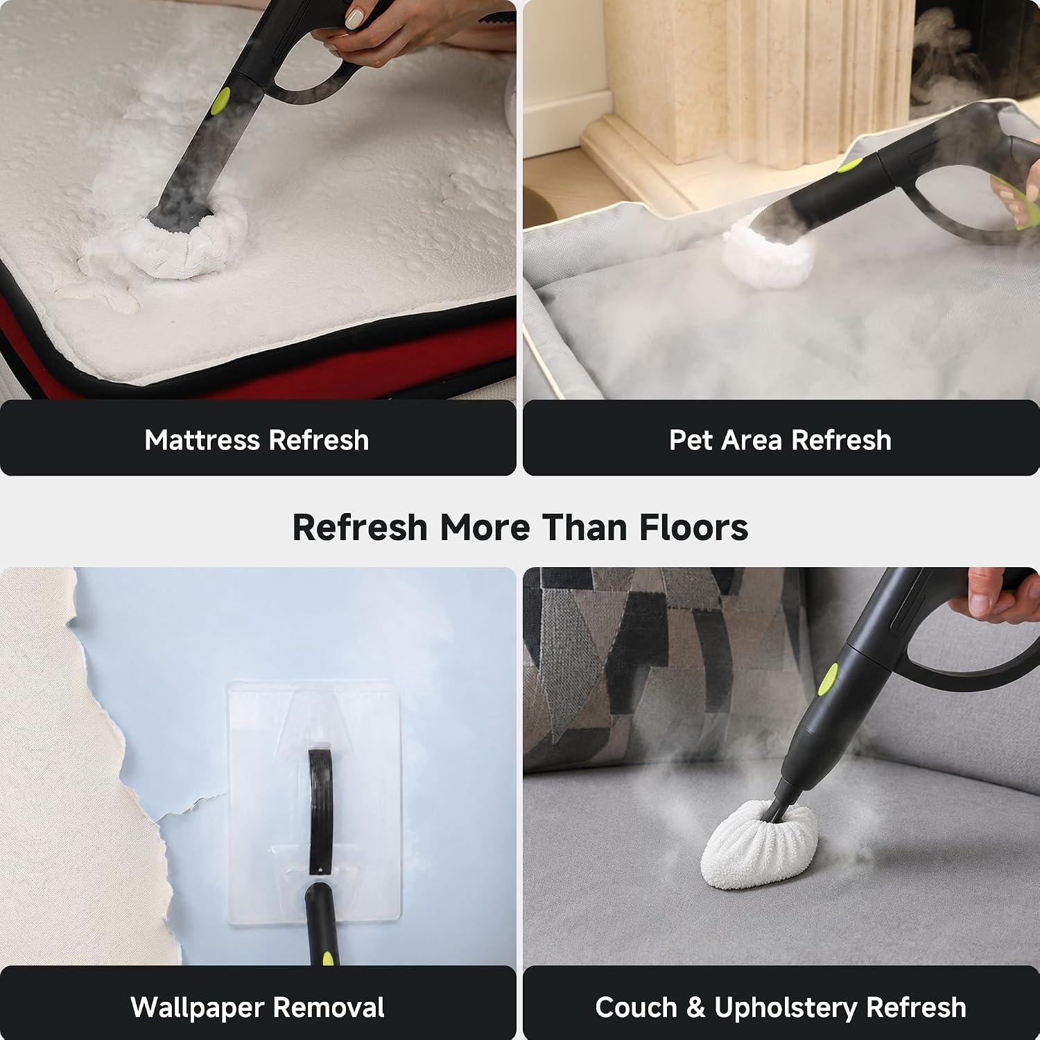 Steam Cleaner for Home, Hardwood Floors, Bathroom, Kitchen & Car Detailing — image 6 of 8