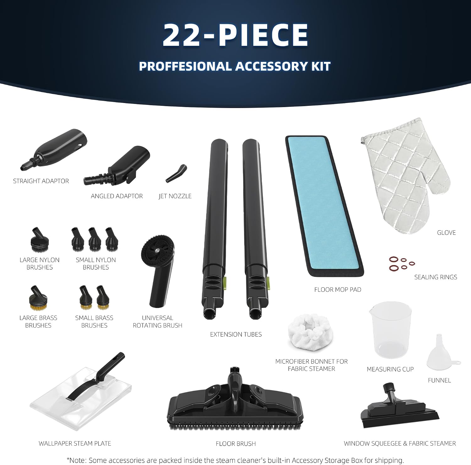 Steam Cleaner for Home, Hardwood Floors, Bathroom, Kitchen & Car Detailing — image 7 of 8