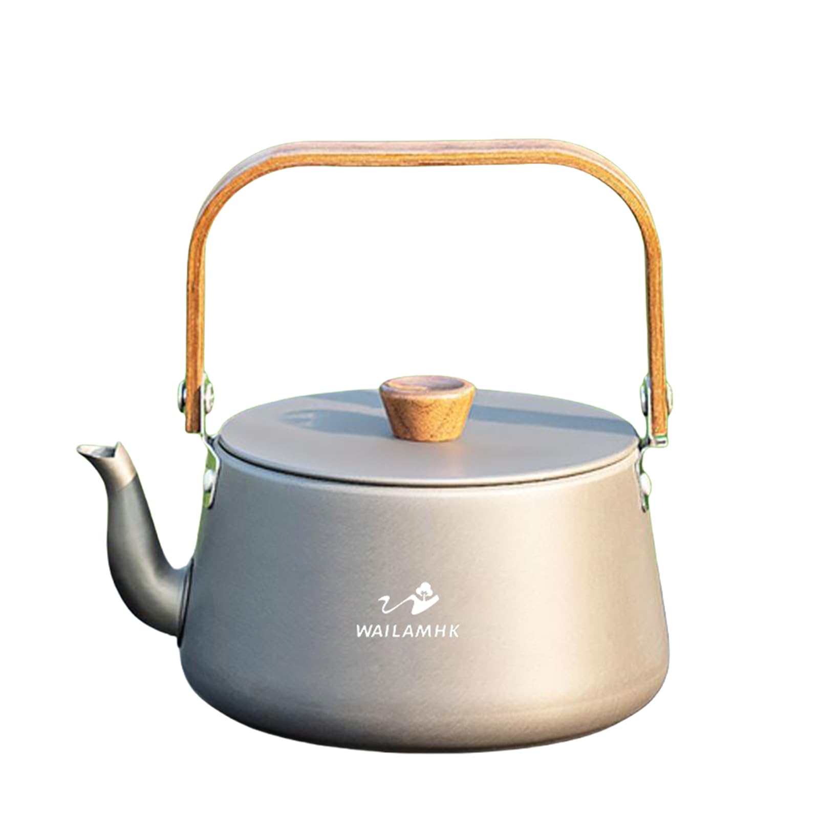 Camping kettle 1.1L with 2 cups — image 2 of 3