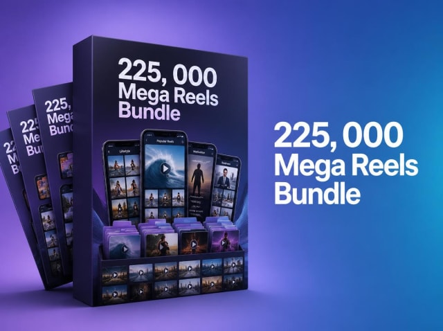 Buy 225000+ READY TO POST MEGA REELS BUNDLE Reels Bundle India - Tanexa
