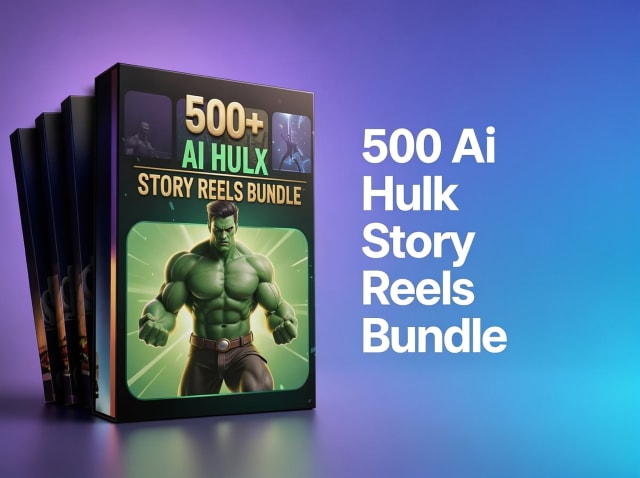 Buy 500+ AI HULK STORY REELS VIDEO BUNDLE Reels Bundle India - Tanexa