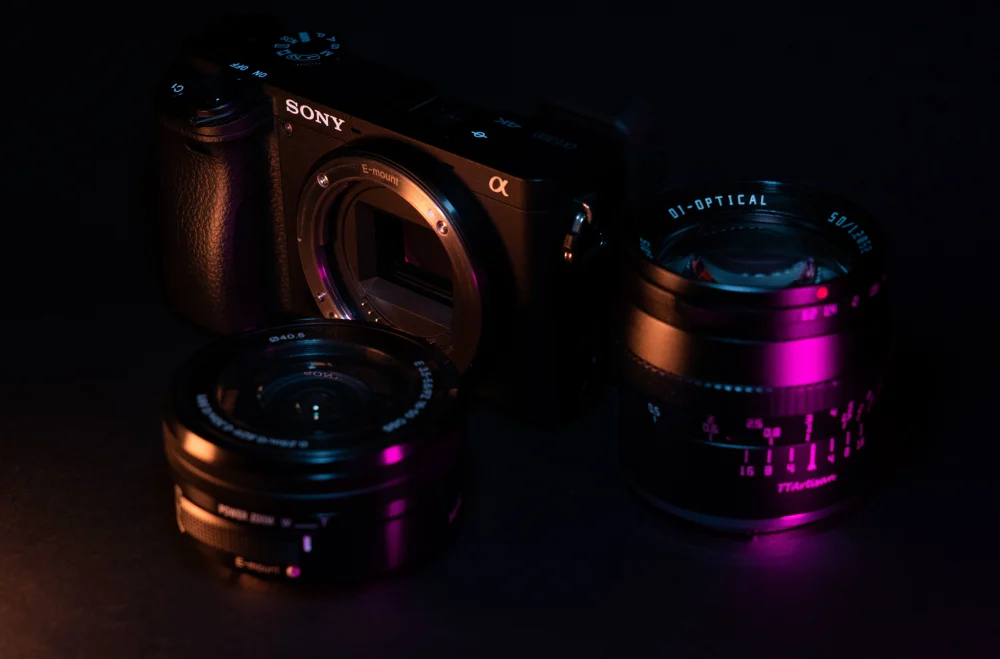 photography equipment dramatic