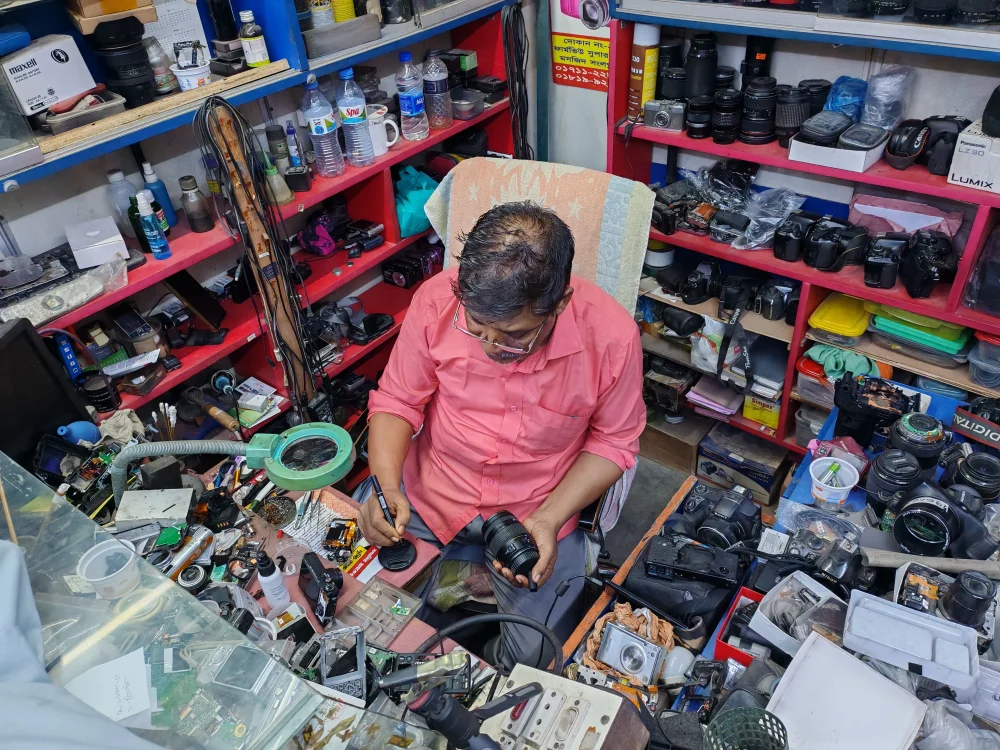 camera gear maintenance