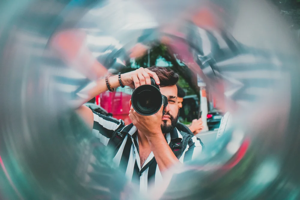 photographer camera dramatic