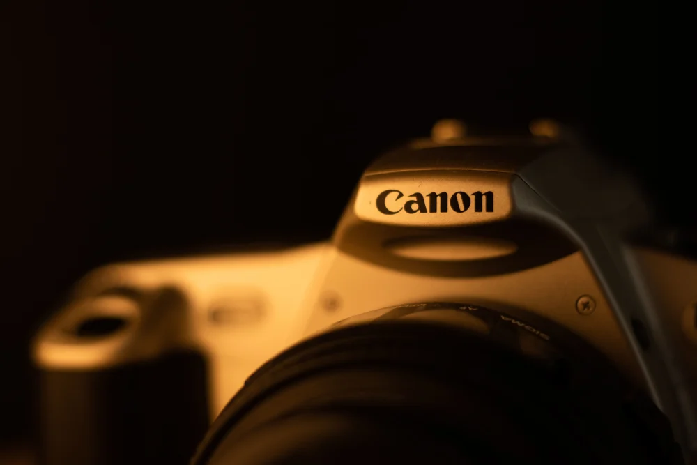 camera lens closeup