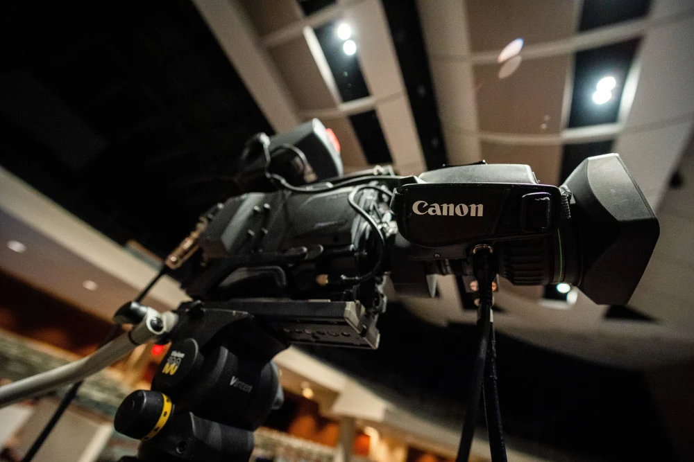 video camera studio