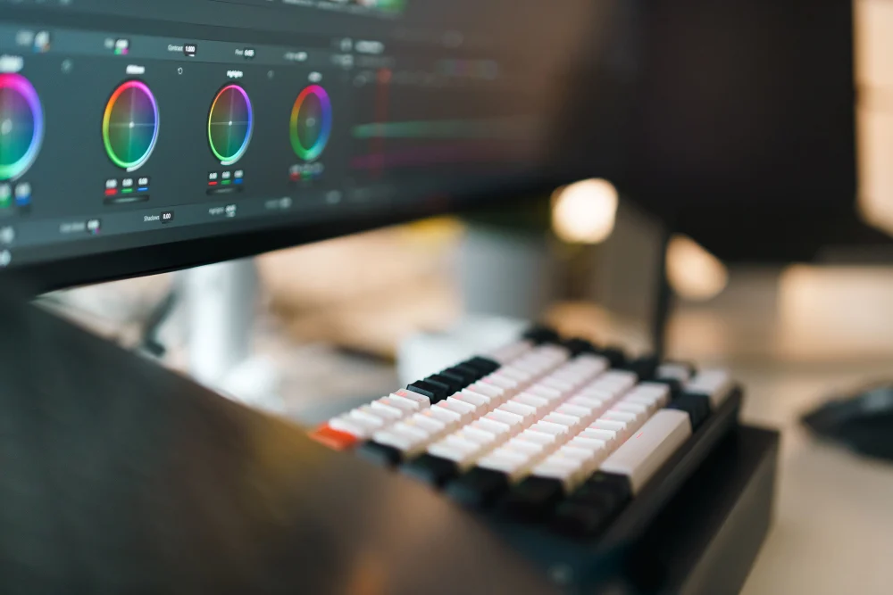 colour grading suite