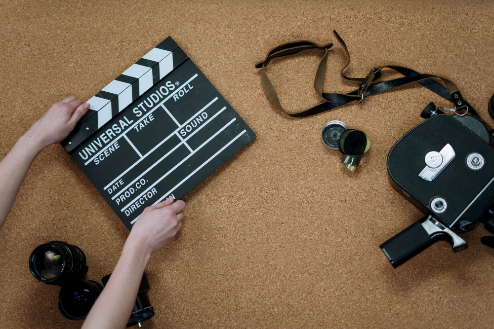 film camera hands