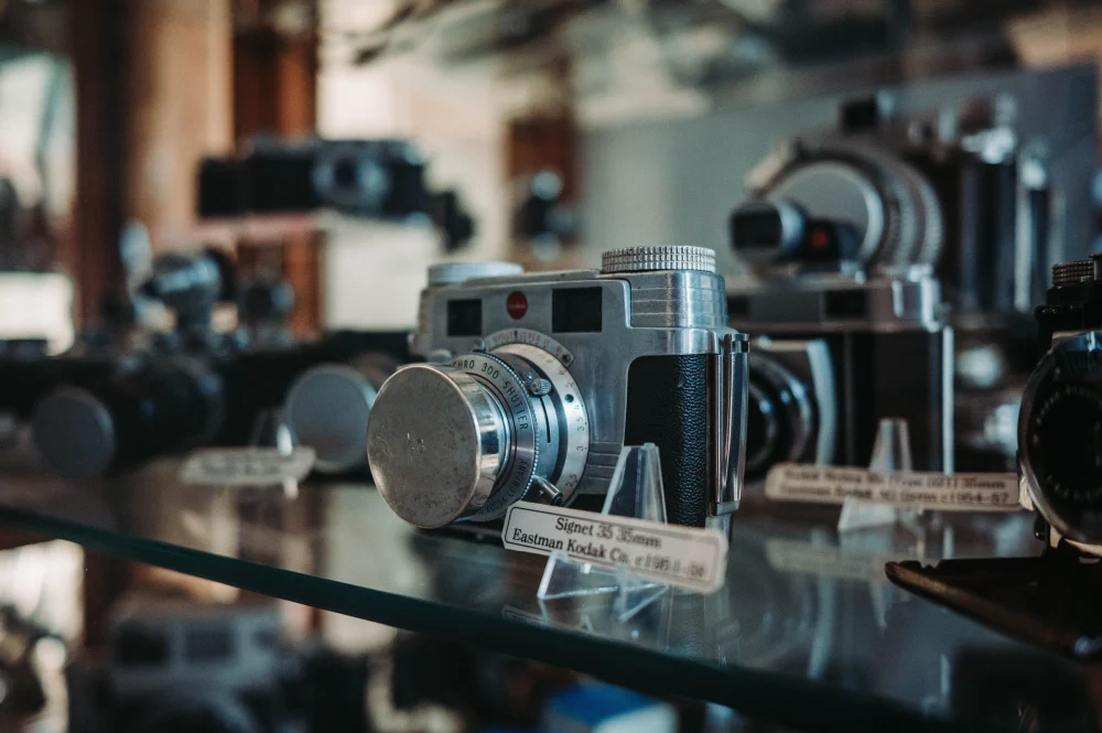 vintage camera collection