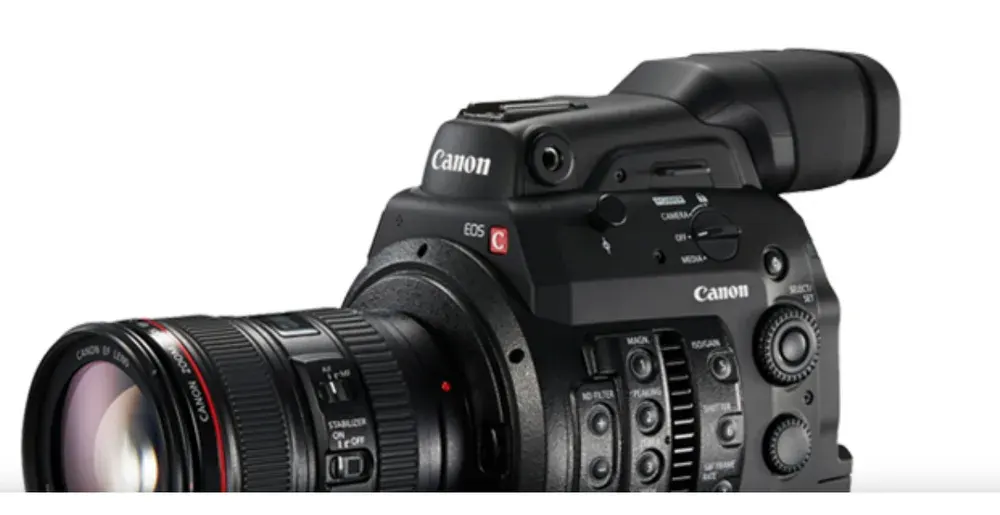 Canon C300 Mark II Super 35 Cinema Camera, EF Mount