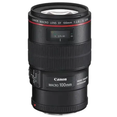 Canon EF 100mm f2.8L Macro IS USM Lens