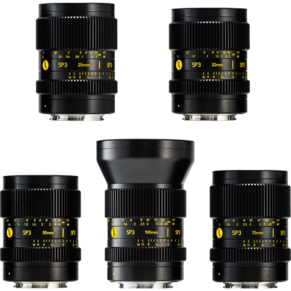 Cooke SP3 5 Lens Kit