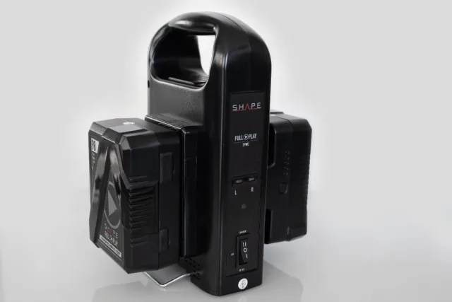 SHAPE Full Play Goldldmount Batteries, 2 Bank Charger