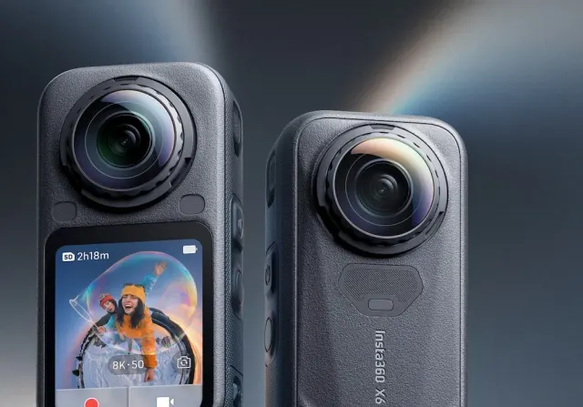 Insta360 X6 8K 360 Camera with Dive Kit and Selfie Stick