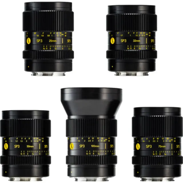 Cooke SP3 5 Lens Kit