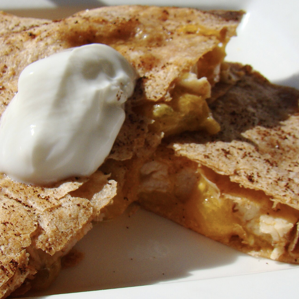 Roast Chicken Quesadillas