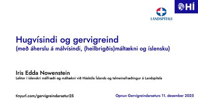 iriseddafyrirlestur