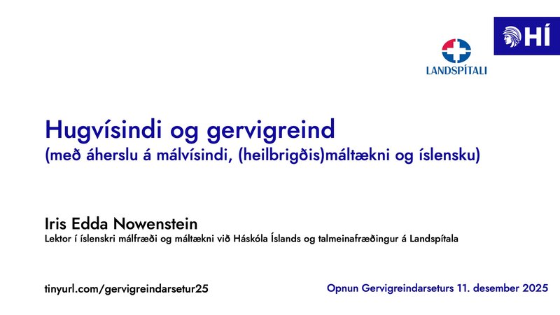 iriseddafyrirlestur