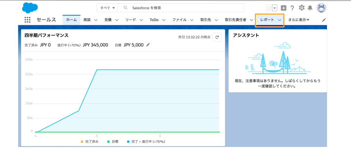 今月作成された活動がある(=紐づく)取引先だけを抽出する｜Sales Cloud 