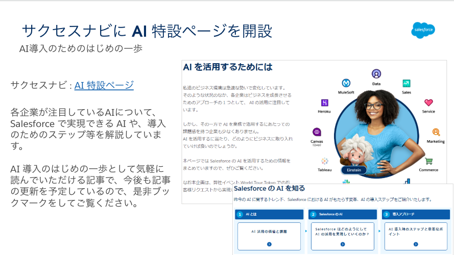 2025年1月) Salesforceの運用に関する重要なお知らせ 2025年1月) Salesforceの運用に関する重要なお知らせ
