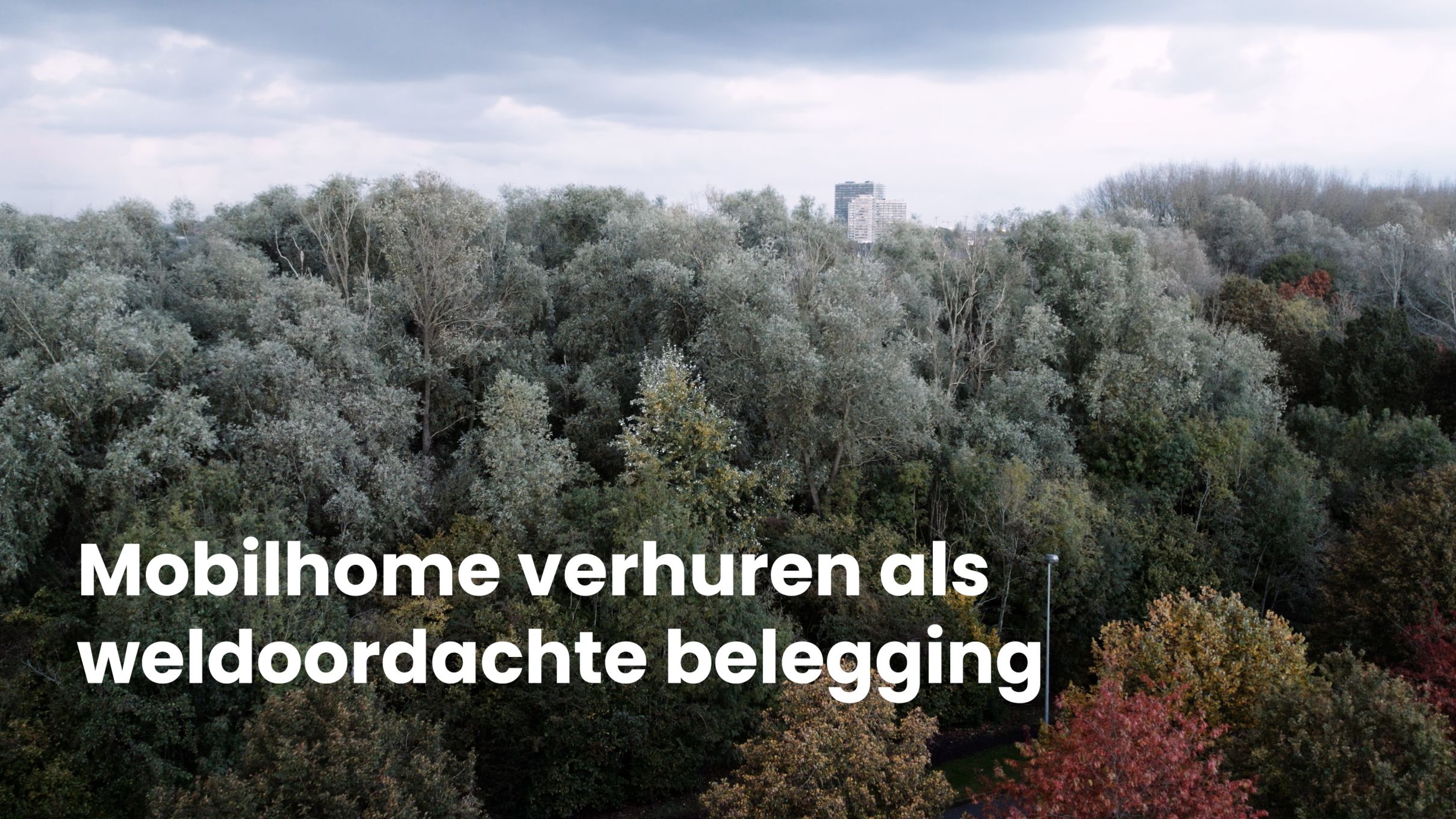 VIDEO: Frank over zijn mobilhome als opbrengsteigendom op wielen