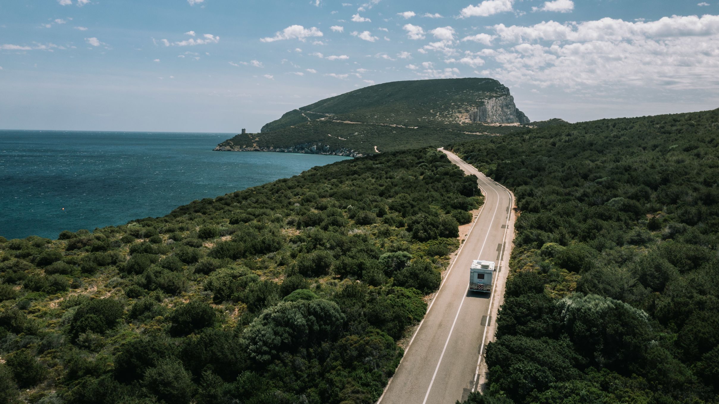 De ultieme route voor een roadtrip door Sardinië in een camper