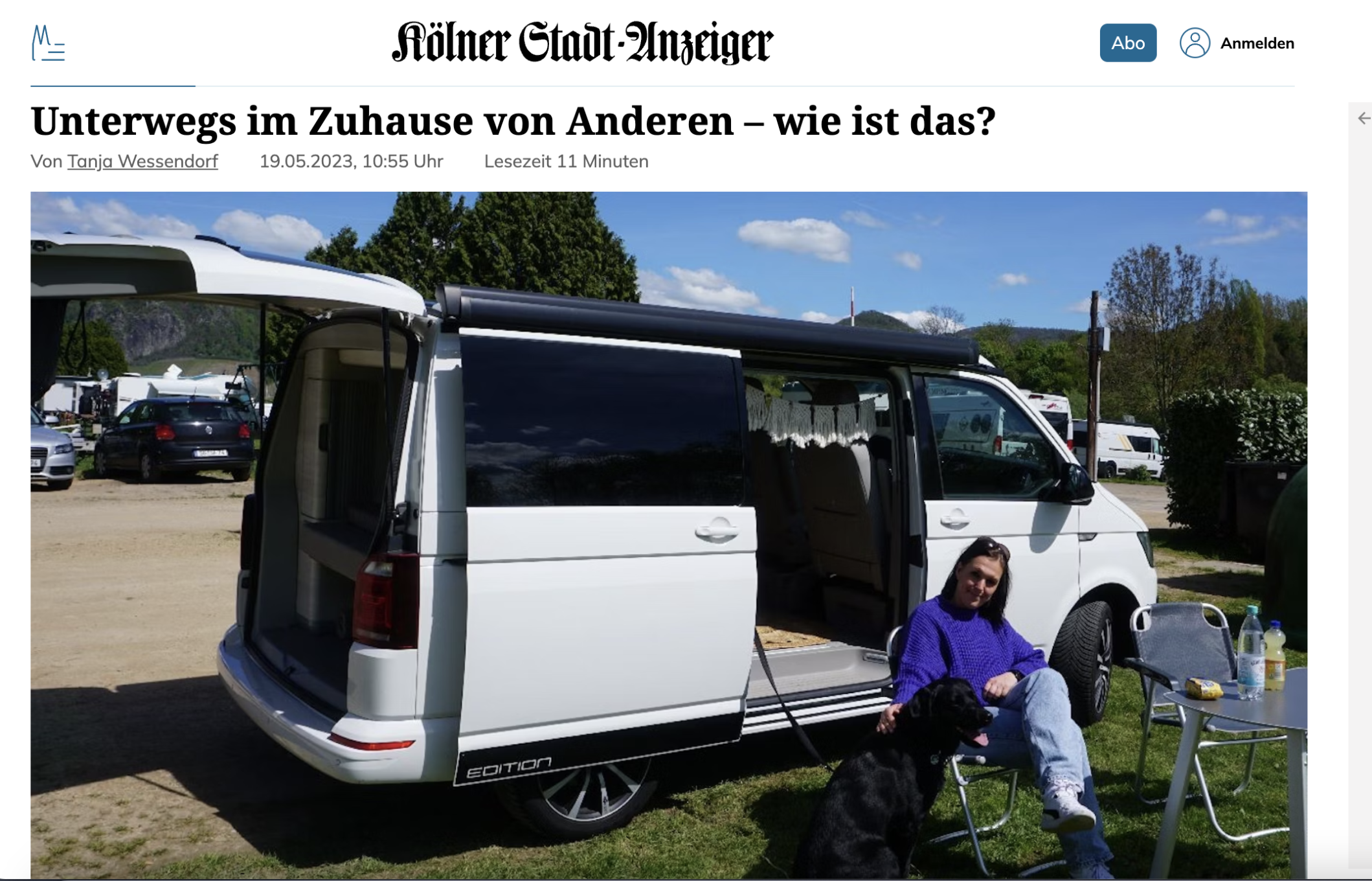 Goboony im Kölner Stadtanzeiger