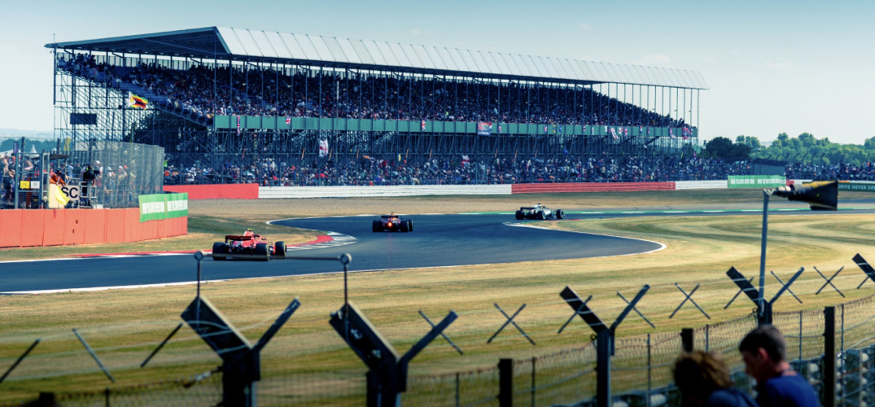 Silverstone Camping in a Motorhome