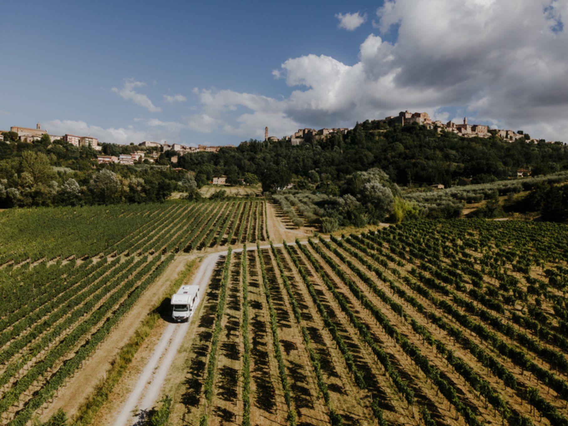 Roadtrip mit dem Wohnmobil durch die Toskana