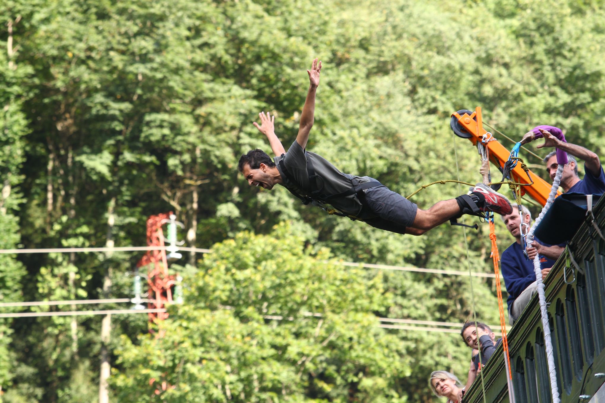A Bungee Jumping Camping Trip in the UK
