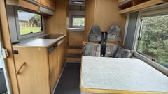 Roby – Our beautiful 3-person Fiat Weinsberg integral camper
