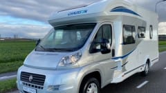 Luxurious, spacious and fully furnished 4 pers. motorhome.