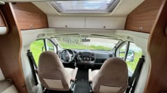 5 person Adria matrix 680 SP half integral camper