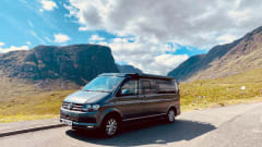 4 berth Volkswagen campervan from 2019