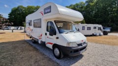 Ellis – Fiat Alcove met 4 slaapplaatsen uit 2004