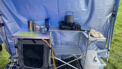 Peggy Blue – 3 berth Ford campervan conversion