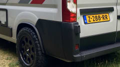 Sturdy camper van with panoramic roof