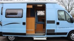 Comfortable camper bus