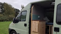Betty Boxer – 3 berth Peugeot campervan from 2003