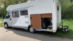 Atmospheric and complete Chausson motorhome for your journey with complete freedom