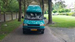Summer -VW T4 California with fixed sleeping roof