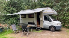 Cozy spacious family camper (5p)