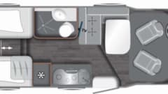 LMC 662 – LMC 9 traps automaat 3 pers Lengte 6.95mtr BJ 2021