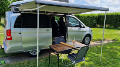 Perfect uitgeruste camperbus Mercedes Marco Polo Horizon
