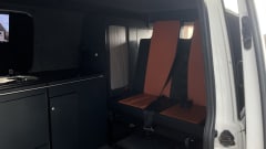 4 berth Volkswagen campervan from 2005
