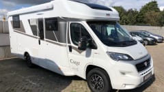 Zeer mooie MC Louis 481 Semi integraal te huur